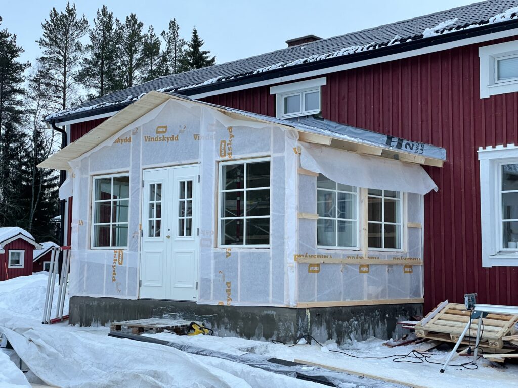 utbyggnation tillbyggnation i Luleå, Piteå, Boden